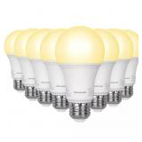 3ct 100W LED A19 Bulb, 3000K (8-Pack)