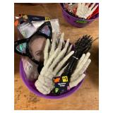 4ct. Skeleton Hand, Gift Bag, Cat Ears
