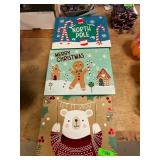 3ct. Christmas Gift Boxes