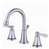 Melina 8 in. Widespread Bath Faucet Ni