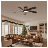 52 in. Smart Indoor Rope Fan with LED Remote