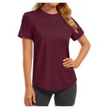 So XL PINSPARK Soft Workout Tops for Women Tee