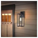 21 in. H 1-Light Outdoor Wall Light Lantern