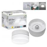 Spin Light 5in White LED Ceiling Light 600lm