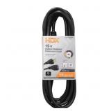 HDX 15 ft 16/3 Light Duty Extension Cord