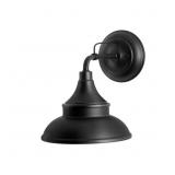 11 in. Black Barn Outdoor Wall Light Sconce