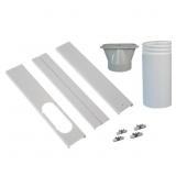 Portable AC Window Vent Kit with Exhaust Hose