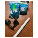 Bag of CAT6 & CAT5e jacks,door handle, metal pipe