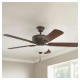 Rothley II 52 in. Indoor LED Bronze Fan