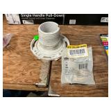 1" female NpT union connection, & toilet flange
