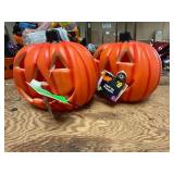 2ct. Light Up Pumpkin