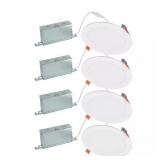 HLBSL 6" Canless LED Recessed Light, 900lm