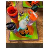 Halloween tote,Halloween cups & water bottles