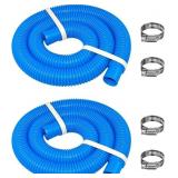 2ct 59" Pool Hose, blue NO CLAMPS