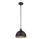 Talullah 1-Light Matte Black Pendant