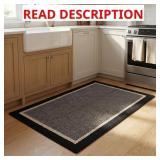Striped Polypropylene Non-Slip Kitchen Mats
