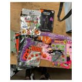 Halloween Grab Bag: Tablecloths & Mask