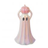 2ct Halloween LED Ghost D cor, 14" Assorted