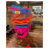 Stack of Halloween Buckets