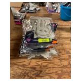 9ct plastic hanging skeleton
