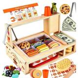 Foldable Sandwich Maker Toy, Kids Play Set