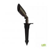 Brass Low-Voltage LED Landscape Light 2700K