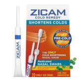 7ct Zicam Cold Remedy Zinc-Free Nasal Swabs 20ct