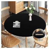 4ct Obstal Round Table Cloth, 3 x 40-44" 1 x 30-36