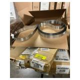 PVC binding non glued and 2 sets of adjustable bas