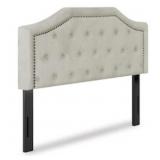 Willow Upholstered Linen Queen Headboard