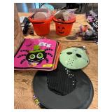 Halloween Treat Bags, Masks, Witch Hats