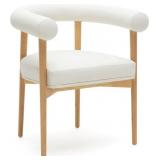 TOV Furniture Spara White Vegan Leather Chair