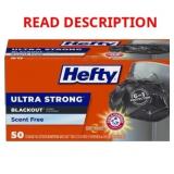 Hefty Tall Trash Bags 13 Gal 50ct