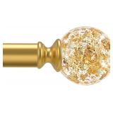 TVWOO Gold Curtain Rods, NO BRACKETS