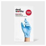 4 boxes Nitrile Disposable Gloves - 100ct - Dealwo