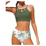 AMAWMW Girls Swimsuit Two Piece Bathing Suit