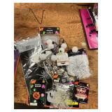 Halloween Grab Bag: Skeleton Garland, Spider Rings