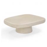 Darial Sandstone Indoor/Outdoor Coffee Table