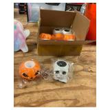 9ct squeeze toy, glitter decoration