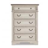 Ashley Realyn 5-Drawer Chest, White