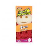Scrub Daddy Dual-Sided Scrubber Sponge - 4ct