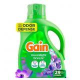 Gain Detergent, Odor Defense, Moonlight Breeze
