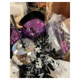 Boxful Of Halloween Themed Items