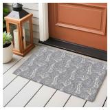 Paisley Non-Slip Area Rug 2