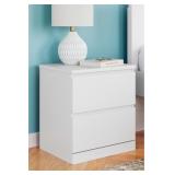 Onita 19" 2 Drawer Nightstand