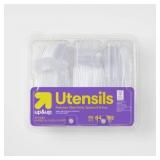 up&up Premium Plastic Cutlery 192ct