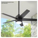 Mena 44 in. LED Ceiling Fan with Light Kit
