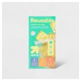 Up&Up Reusable Food Storage Bags 15pc