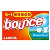 Bounce Outdoor Fresh Dryer Sheets (240-Count)
