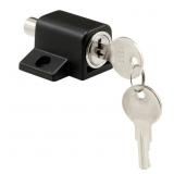 Prime-Line Black Sliding Door Cylinder Lock